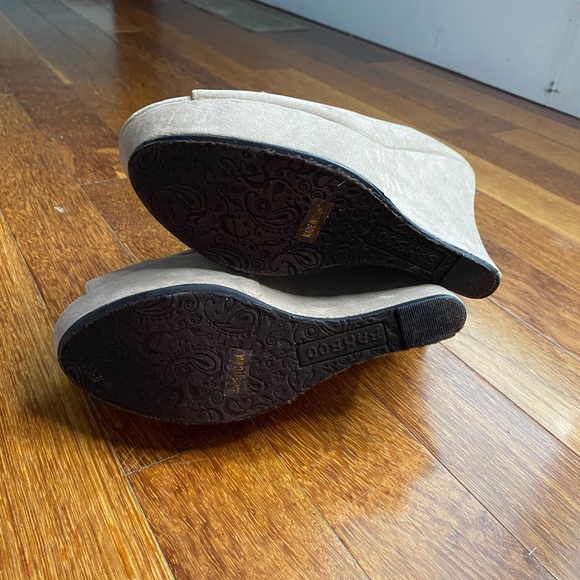 Bamboo Suede Wedge Hell size 9 - Picture 5 of 5